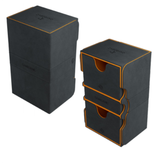 Deckbox: Stronghold 200+ Convertible Black/Orange XL