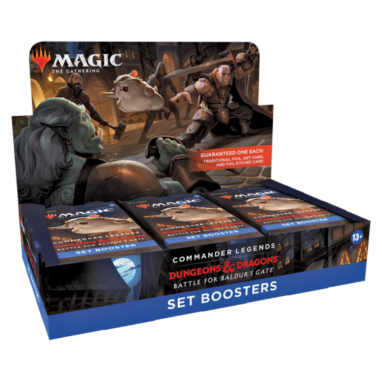 Setbox Commander legends: Battle for Baldur's gate - Set boosterbox