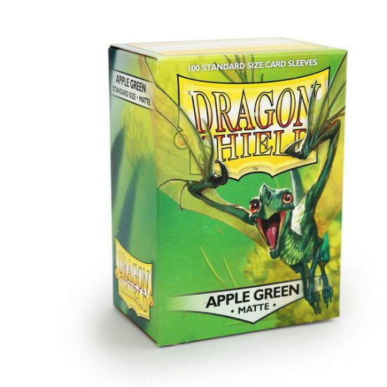 Dragon Shield Sleeves Matte - Apple Green