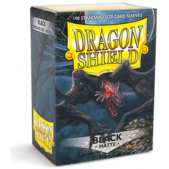 Dragon Shield Sleeves Matte - Black