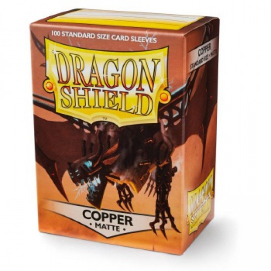 Dragon Shield Sleeves Matte - Copper