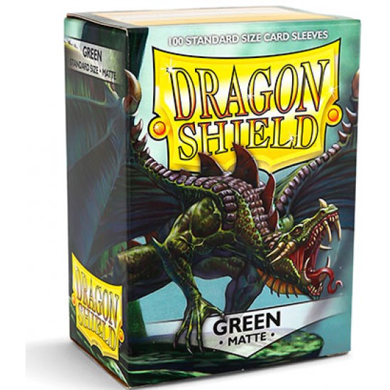 Dragon Shield Sleeves Matte - Green