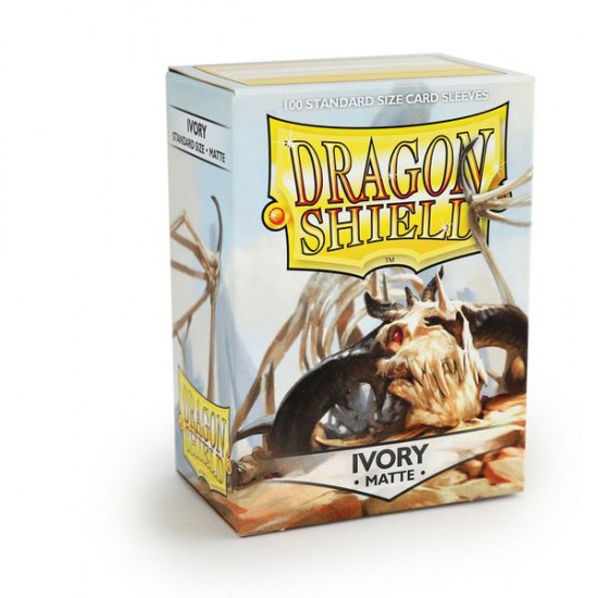 Dragon Shield Sleeves Matte - Ivory