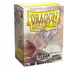 Dragon Shield Matte Non-Glare Sleeves - Clear 