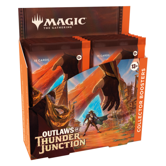 Magic: The Gathering Outlaws of Thunder Junction Collector Booster Box - 12 Packs
