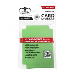 ULTIMATE GUARD - Card Dividers Green