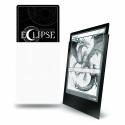 Ultra Pro Sleeve Eclipse Matte - Arctic White (100 Sleeves)